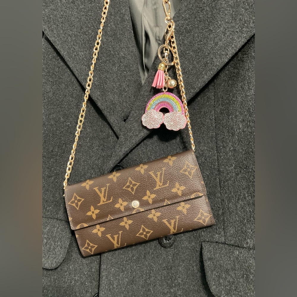 ✅AUTHENTIC LUXURY PLAIN LONG WALLET LOUIS VUITTON - Picture 2 of 16